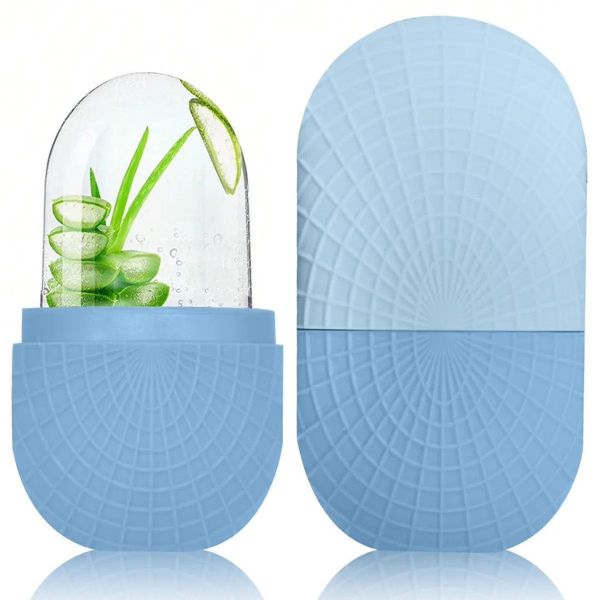 Silicone Ice Ball Face Massager — Lifting & Contouring