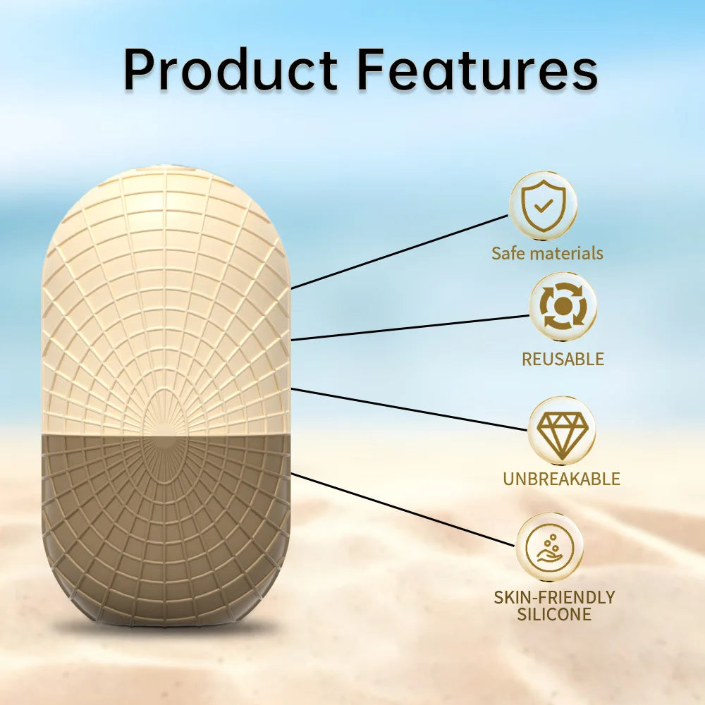 Silicone Ice Ball Face Massager — Lifting & Contouring