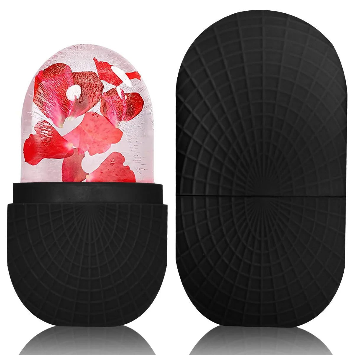 Silicone Ice Ball Face Massager — Lifting & Contouring