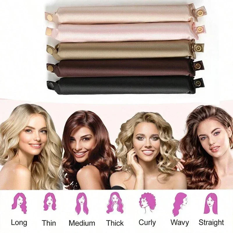 Heatless Curling Rods — Perfect Curls No Heat