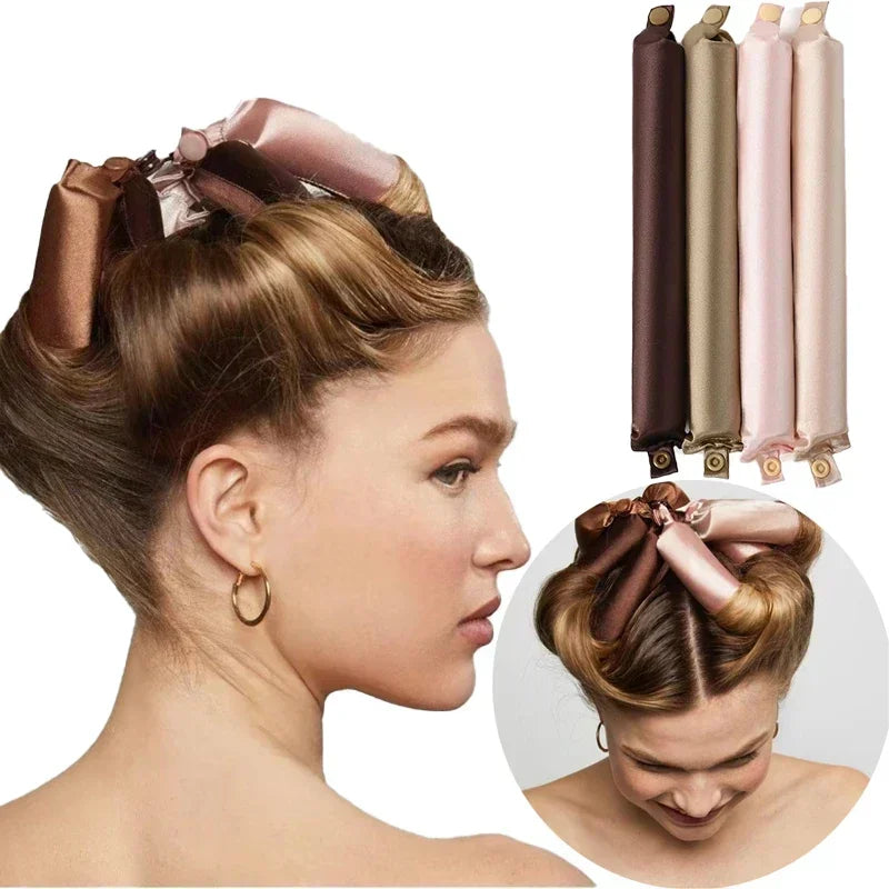 Heatless Curling Rods — Perfect Curls No Heat