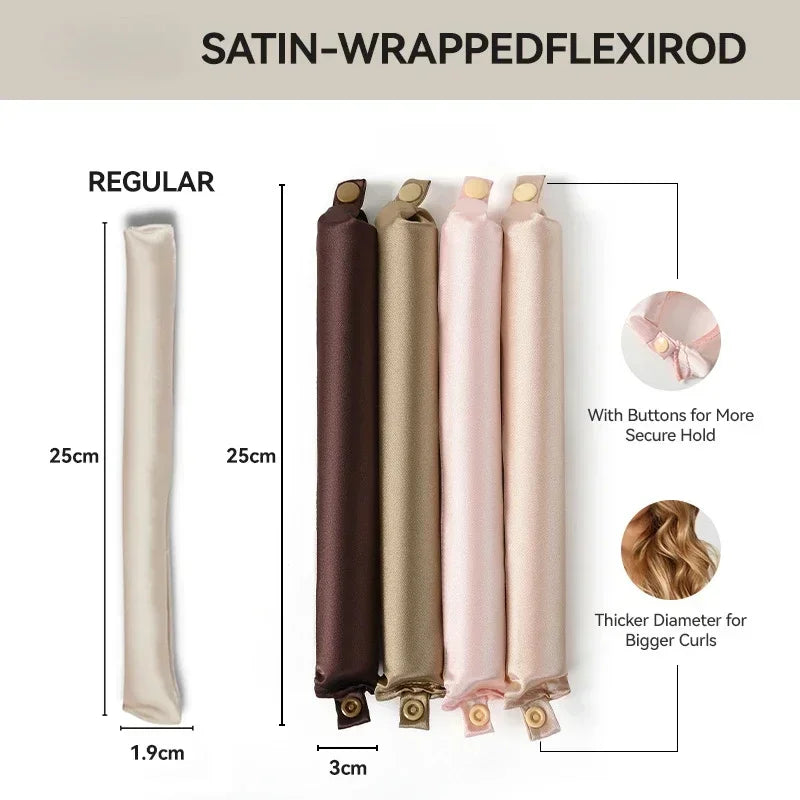 Heatless Curling Rods — Perfect Curls No Heat