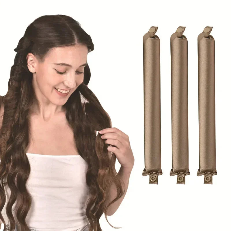 Heatless Curling Rods — Perfect Curls No Heat